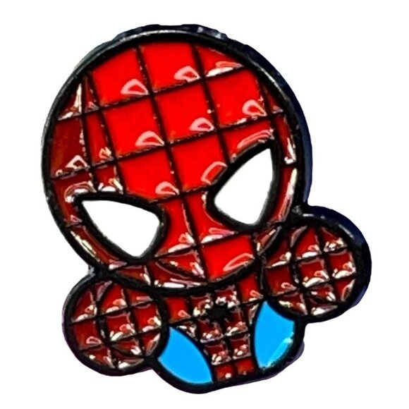 Spider Man Lapel Pin Super Hero Avenger Brooch Badge Accessories Jewelry Enamel - Picture 1 of 6